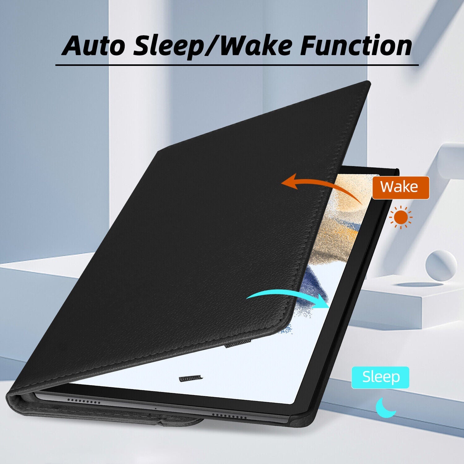 Étui Folio rotatif pour tablette Samsung Tab A9+ Plus 11 Étui Folio rotatif pour tablette Samsung Tab A9+ Plus 11